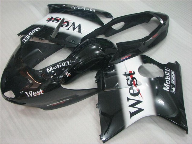 Carénage Honda CBR 1100 XX 1996-2007 - Noir Blanc West Carénage Honda CBR 1100 XX 1996-2007 - Noir Blanc West