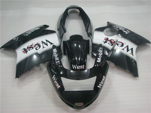 Carénage Honda CBR 1100 XX 1996-2007 - Noir Blanc West Carénage Honda CBR 1100 XX 1996-2007 - Noir Blanc West