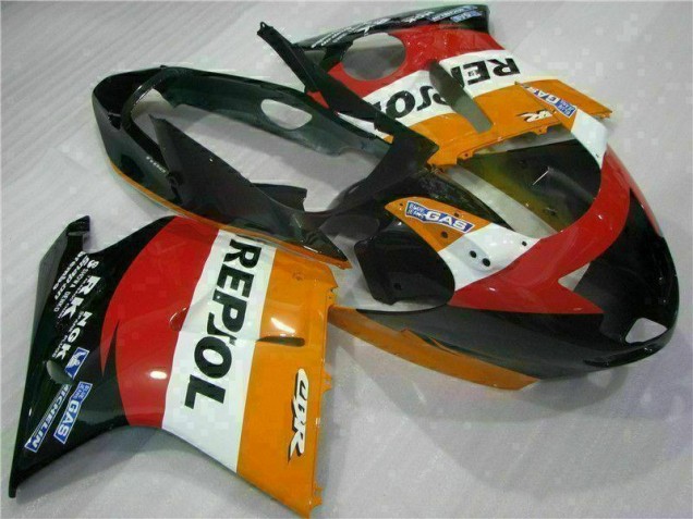 Carénage Honda CBR 1100 XX 1996-2007 - Orange Repsol Carénage Honda CBR 1100 XX 1996-2007 - Orange Repsol