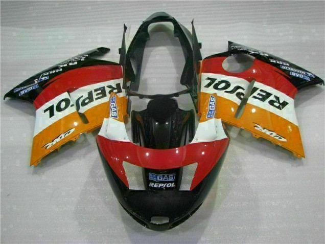 Carénage Honda CBR 1100 XX 1996-2007 - Orange Repsol Carénage Honda CBR 1100 XX 1996-2007 - Orange Repsol