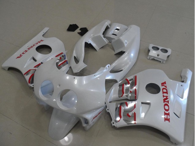 Carénage Honda CBR 250 RR MC22 1991-1998 - Blanc Nacré Rouge Carénage Honda CBR 250 RR MC22 1991-1998 - Blanc Nacré Rouge
