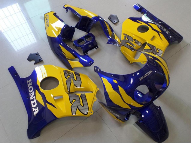 Carénage Honda CBR 250 RR MC22 1991-1998 - Bleu Jaune Carénage Honda CBR 250 RR MC22 1991-1998 - Bleu Jaune