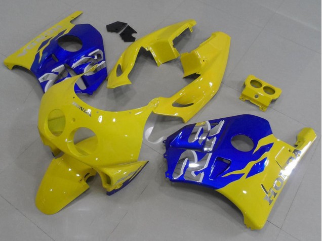 Carénage Honda CBR 250 RR MC22 1991-1998 - Jaune Bleu Carénage Honda CBR 250 RR MC22 1991-1998 - Jaune Bleu