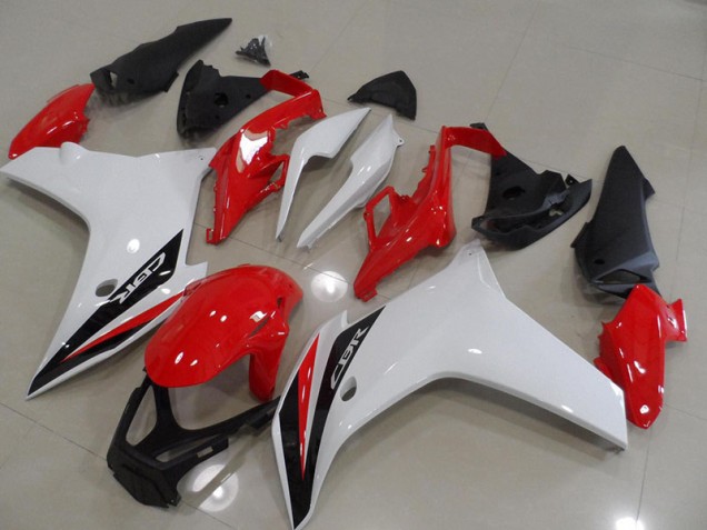 Carénage Honda CBR 600 F 2011-2013 - Rouge Noir Blanc Carénage Honda CBR 600 F 2011-2013 - Rouge Noir Blanc