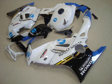 Carénage Honda CBR 600 F3 1995-1998 - Blanc Bleu Konica Minolta