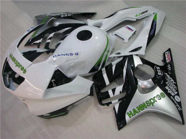 Carénage Honda CBR 600 F3 1995-1998 - Blanc Vert Hannspree Carénage Honda CBR 600 F3 1995-1998 - Blanc Vert Hannspree