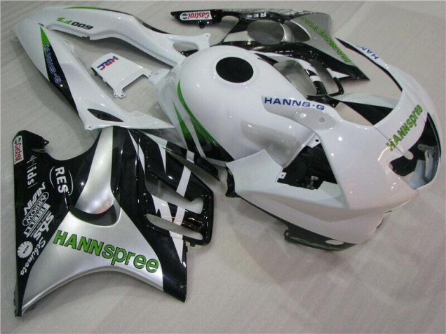 Carénage Honda CBR 600 F3 1995-1998 - Blanc Vert Hannspree Carénage Honda CBR 600 F3 1995-1998 - Blanc Vert Hannspree