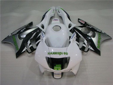 Carénage Honda CBR 600 F3 1995-1998 - Blanc Vert Hannspree