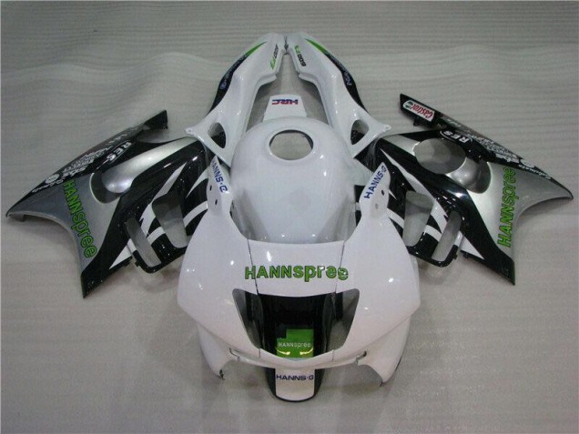 Carénage Honda CBR 600 F3 1995-1998 - Blanc Vert Hannspree Carénage Honda CBR 600 F3 1995-1998 - Blanc Vert Hannspree