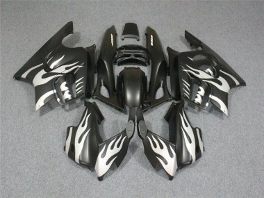 Carénage Honda CBR 600 F3 1995-1998 - Noir Blanc Flamme