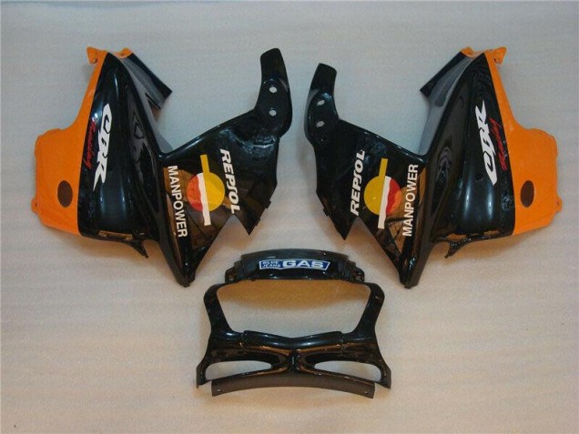 Carénage Honda CBR 600 F3 1995-1998 - Noir Orange Repsol Carénage Honda CBR 600 F3 1995-1998 - Noir Orange Repsol