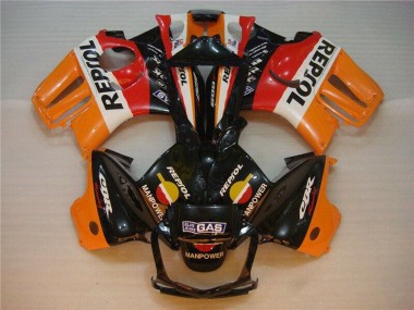 Carénage Honda CBR 600 F3 1995-1998 - Noir Orange Repsol