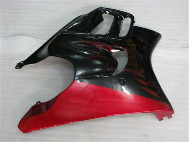 Carénage Honda CBR 600 F3 1995-1998 - Noir Rouge Flamme Carénage Honda CBR 600 F3 1995-1998 - Noir Rouge Flamme