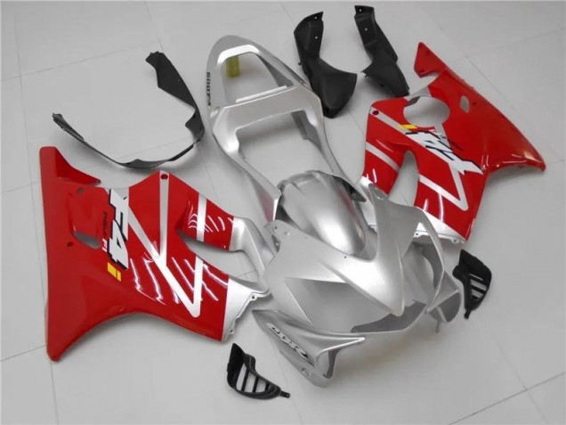 Carénage Honda CBR 600 F4i 2001-2003 - Argent Rouge Carénage Honda CBR 600 F4i 2001-2003 - Argent Rouge
