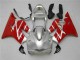 Carénage Honda CBR 600 F4i 2001-2003 - Argent Rouge Carénage Honda CBR 600 F4i 2001-2003 - Argent Rouge