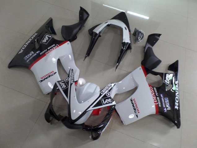 Carénage Honda CBR 600 F4i 2001-2003 - Blanc Noir Carrera Lee Carénage Honda CBR 600 F4i 2001-2003 - Blanc Noir Carrera Lee