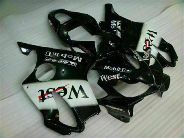 Carénage Honda CBR 600 F4i 2001-2003 - Blanc Noir West Carénage Honda CBR 600 F4i 2001-2003 - Blanc Noir West