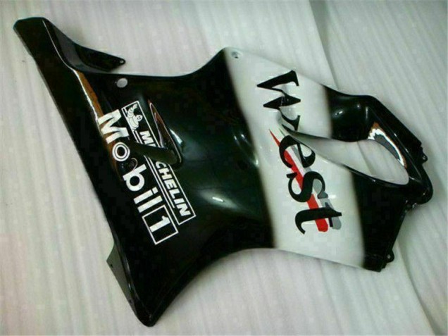 Carénage Honda CBR 600 F4i 2001-2003 - Blanc Noir West Carénage Honda CBR 600 F4i 2001-2003 - Blanc Noir West