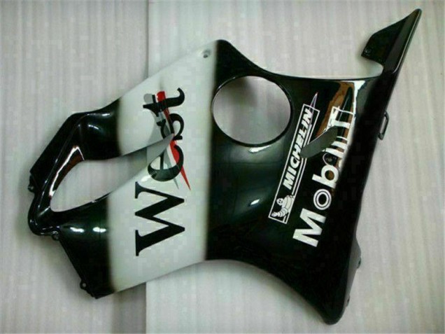 Carénage Honda CBR 600 F4i 2001-2003 - Blanc Noir West Carénage Honda CBR 600 F4i 2001-2003 - Blanc Noir West