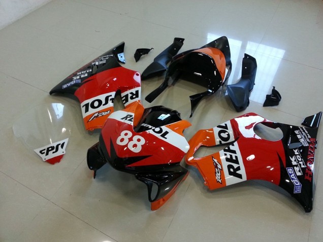 Carénage Honda CBR 600 F4i 2001-2003 - Courses Repsol 88