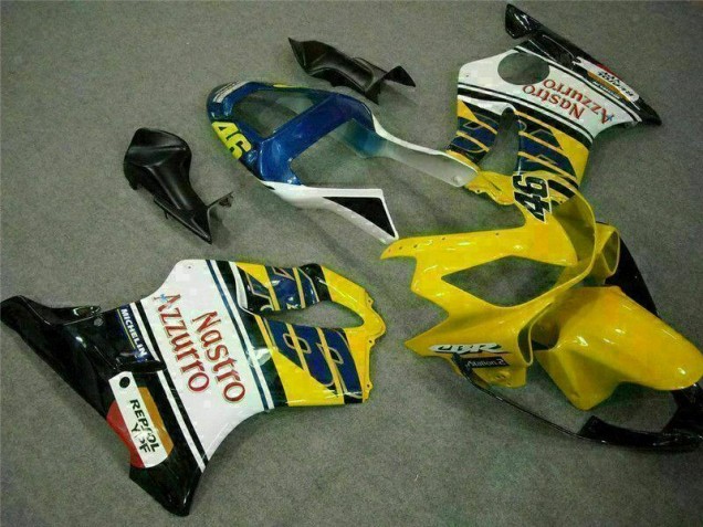 Carénage Honda CBR 600 F4i 2001-2003 - Jaune Blanc Carénage Honda CBR 600 F4i 2001-2003 - Jaune Blanc