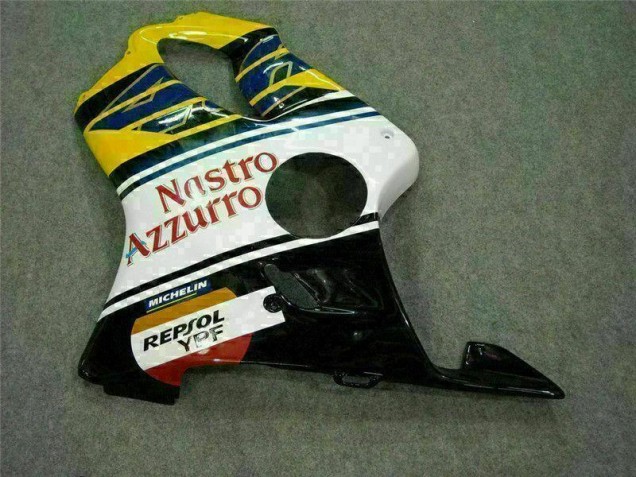 Carénage Honda CBR 600 F4i 2001-2003 - Jaune Blanc Carénage Honda CBR 600 F4i 2001-2003 - Jaune Blanc