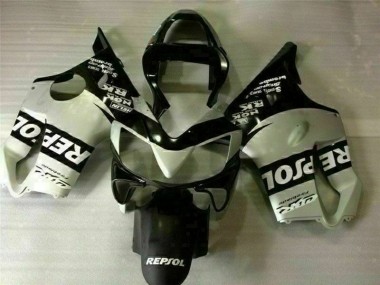 Carénage Honda CBR 600 F4i 2001-2003 - Noir Argent Repsol