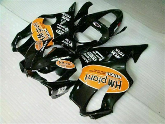 Carénage Honda CBR 600 F4i 2001-2003 - Orange Noir Carénage Honda CBR 600 F4i 2001-2003 - Orange Noir