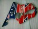 Carénage Honda CBR 600 F4i 2001-2003 - Rouge Blanc Bleu Castrol Cycle World