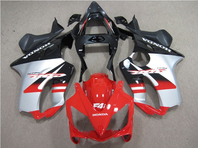 Carénage Honda CBR 600 F4i 2001-2003 - Rouge Blanc Noir Carénage Honda CBR 600 F4i 2001-2003 - Rouge Blanc Noir