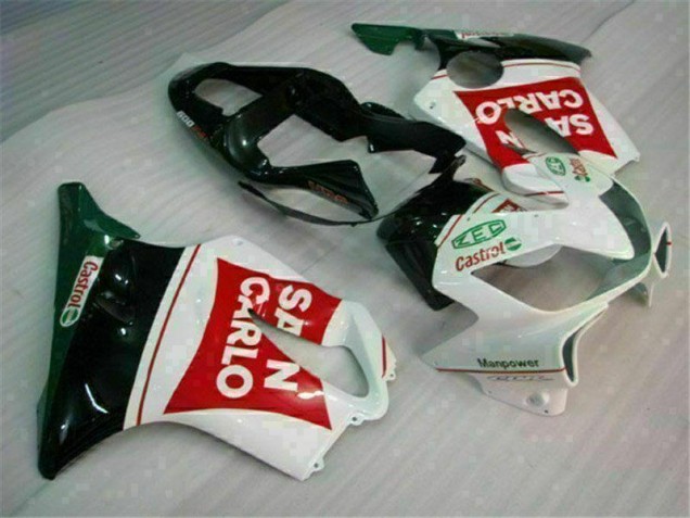Carénage Honda CBR 600 F4i 2001-2003 - Rouge Blanc Noir San Carlo Carénage Honda CBR 600 F4i 2001-2003 - Rouge Blanc Noir San Carlo