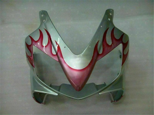 Carénage Honda CBR 600 F4i 2001-2003 - Rouge Flamme Argent Carénage Honda CBR 600 F4i 2001-2003 - Rouge Flamme Argent