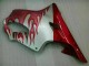 Carénage Honda CBR 600 F4i 2001-2003 - Rouge Flamme Argent Carénage Honda CBR 600 F4i 2001-2003 - Rouge Flamme Argent