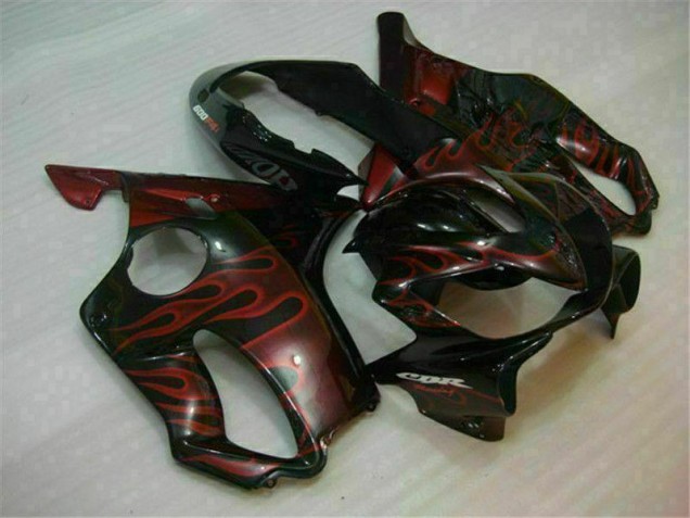 Carénage Honda CBR 600 F4i 2004-2007 - Rouge Flamme Carénage Honda CBR 600 F4i 2004-2007 - Rouge Flamme