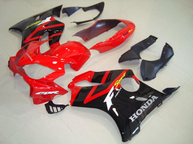 Carénage Honda CBR 600 F4i 2004-2007 - Rouge Noir Rouge Tail Carénage Honda CBR 600 F4i 2004-2007 - Rouge Noir Rouge Tail