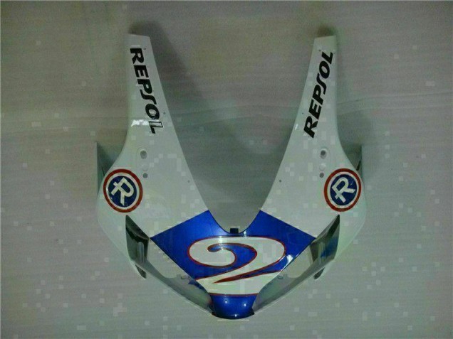 Carénage Honda CBR 600 RR 2003-2004 - Blanc Bleu R 2 Carénage Honda CBR 600 RR 2003-2004 - Blanc Bleu R 2