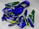 Carénage Honda CBR 600 RR 2003-2004 - Bleu Vert Movistar Castrol Carénage Honda CBR 600 RR 2003-2004 - Bleu Vert Movistar Castrol