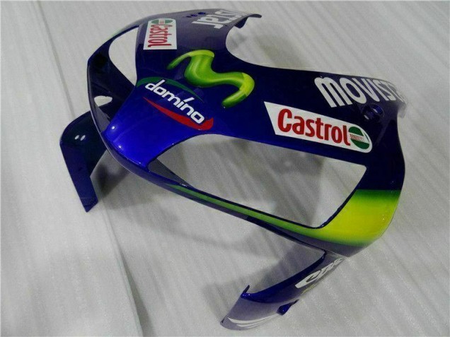 Carénage Honda CBR 600 RR 2003-2004 - Bleu Vert Movistar Castrol Carénage Honda CBR 600 RR 2003-2004 - Bleu Vert Movistar Castrol