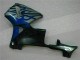 Carénage Honda CBR 600 RR 2003-2004 - Bleu avec Argent Flamme Carénage Honda CBR 600 RR 2003-2004 - Bleu avec Argent Flamme