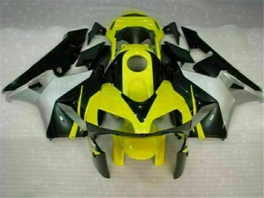 Carénage Honda CBR 600 RR 2003-2004 - Jaune Noir
