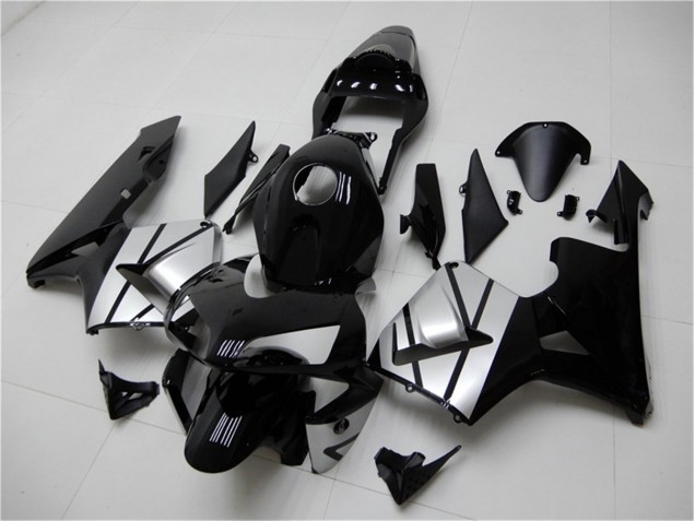 Carénage Honda CBR 600 RR 2003-2004 - Noir Argent Carénage Honda CBR 600 RR 2003-2004 - Noir Argent