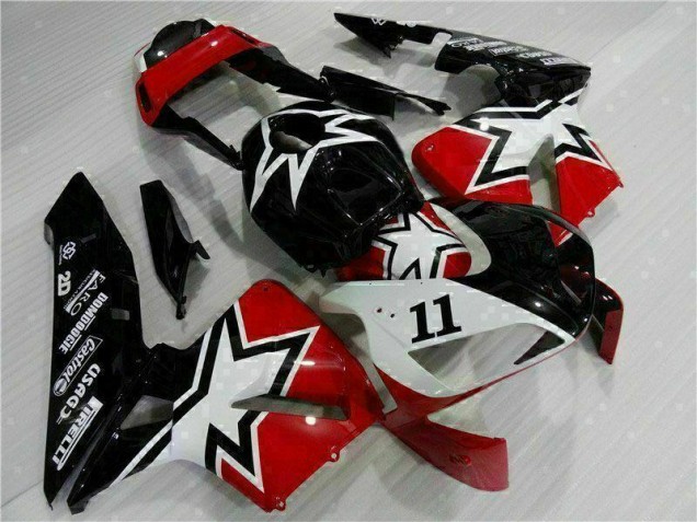 Carénage Honda CBR 600 RR 2003-2004 - Noir Blanc 11 Carénage Honda CBR 600 RR 2003-2004 - Noir Blanc 11