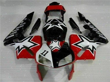 Carénage Honda CBR 600 RR 2003-2004 - Noir Blanc 11