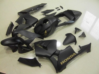 Carénage Honda CBR 600 RR 2003-2004 - Noir Mat Or