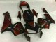 Carénage Honda CBR 600 RR 2003-2004 - Noir Rouge