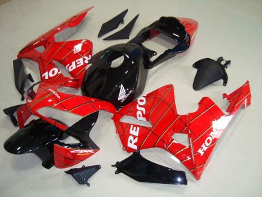 Carénage Honda CBR 600 RR 2003-2004 - Noir Spider Man Repsol