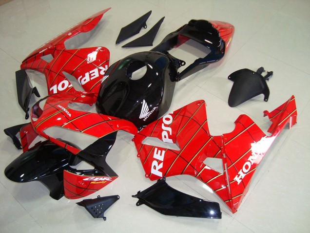 Carénage Honda CBR 600 RR 2003-2004 - Noir Spider Man Repsol Carénage Honda CBR 600 RR 2003-2004 - Noir Spider Man Repsol