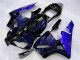 Carénage Honda CBR 600 RR 2003-2004 - Noir avec Bleu Flamme Carénage Honda CBR 600 RR 2003-2004 - Noir avec Bleu Flamme