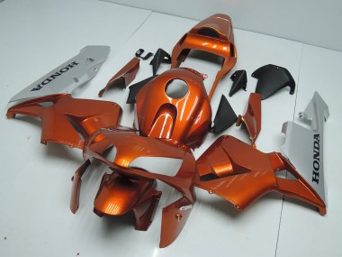 Carénage Honda CBR 600 RR 2003-2004 - Orange Argent