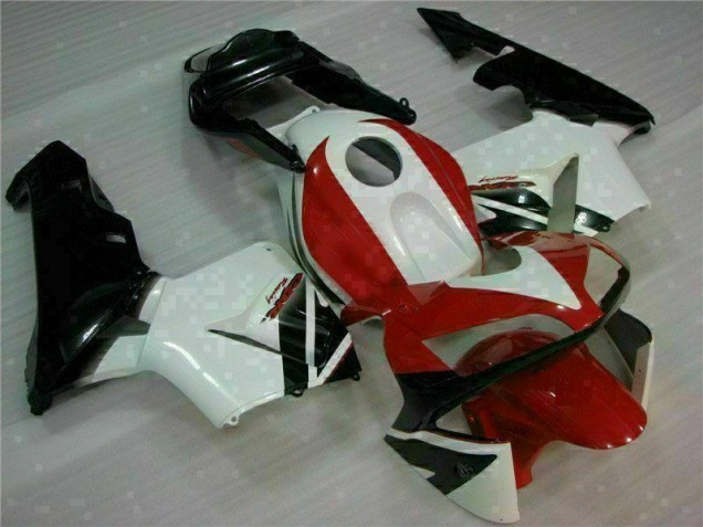 Carénage Honda CBR 600 RR 2003-2004 - Rouge Blanc Carénage Honda CBR 600 RR 2003-2004 - Rouge Blanc